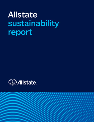 Thumbnail Allstate Sustainability Report 2020