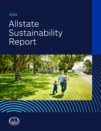 Thumbnail Allstate Sustainability Report 2024