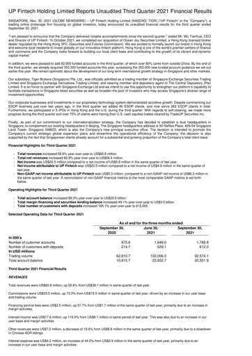 Thumbnail UP Fintech (Tiger Brokers) Quarterly Report 2021-q3