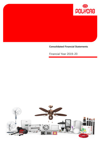 Miniature Polycab India
 Bilan financier 2019-2020