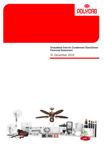 Miniature Polycab India
 Rapport trimestriel 2019-q3