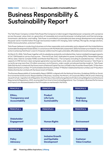 Thumbnail Tata Power
 ESG Report 2025-2026