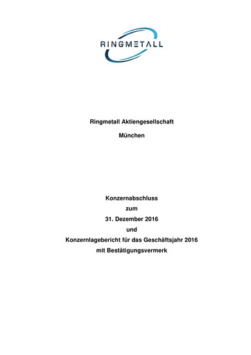 Thumbnail Ringmetall Financial Statement 2016