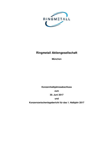 Thumbnail Ringmetall Half-year Report 2017-h1
