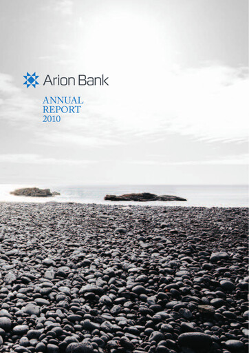 Thumbnail Arion banki Annual Report 2010