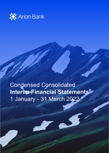 Thumbnail Arion banki Financial Statement 2022-q1