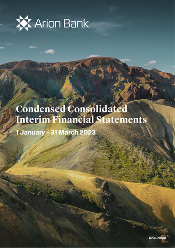 Thumbnail Arion banki Financial Statement 2023-q1