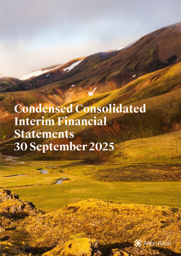 Thumbnail Arion banki Financial Statement 2025-9m