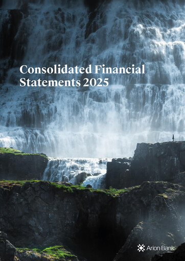 Thumbnail Arion banki Financial Statement 2025