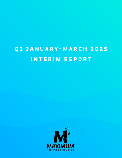 Thumbnail Maximum Entertainment Quarterly Report 2025-q1