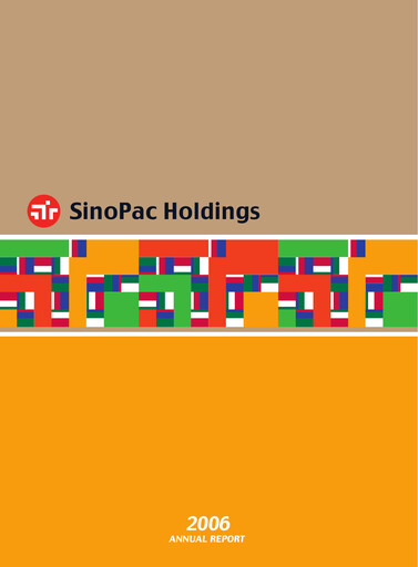 Thumbnail Sinopac Financial Holdings Annual Report 2006