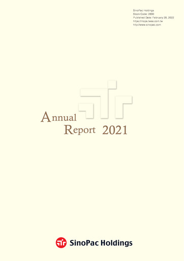 Thumbnail Sinopac Financial Holdings Annual Report 2021