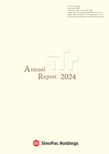 Thumbnail Sinopac Financial Holdings Annual Report 2024