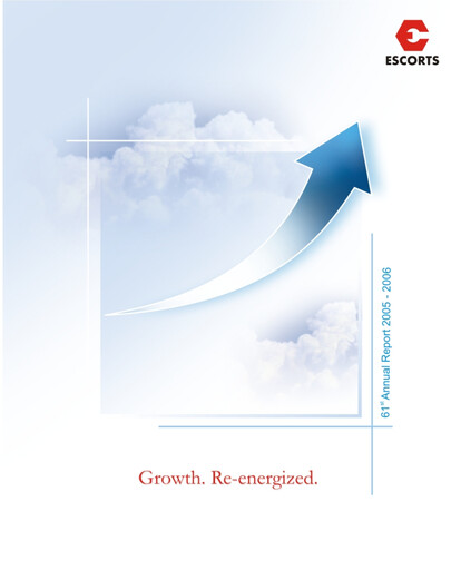 Thumbnail Escorts Kubota
 Annual Report 2005-2006