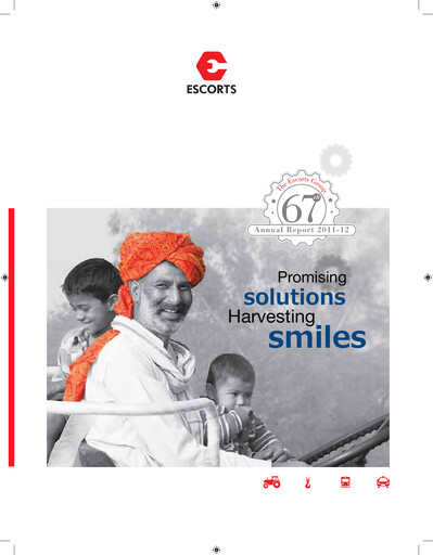 Thumbnail Escorts Kubota
 Annual Report 2011-2012