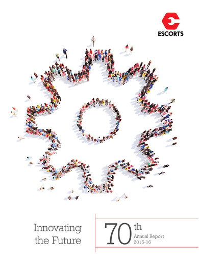 Thumbnail Escorts Kubota
 Annual Report 2015-2016