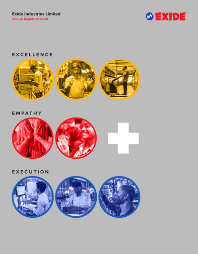 Thumbnail Exide Industries
 Annual Report 2019-2020