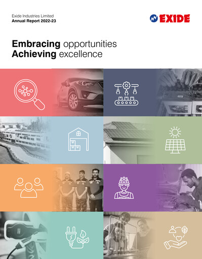 Thumbnail Exide Industries
 Annual Report 2022-2023