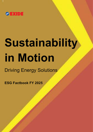 Thumbnail Exide Industries
 ESG Report 2024-2025