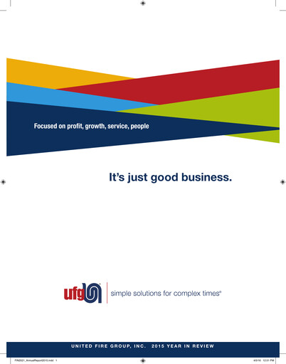 Thumbnail United Fire Group Annual Report 2015