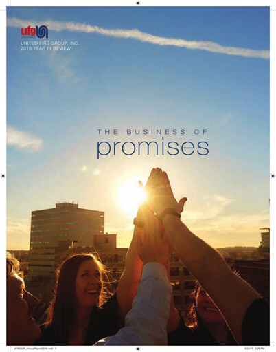 Thumbnail United Fire Group Annual Report 2016