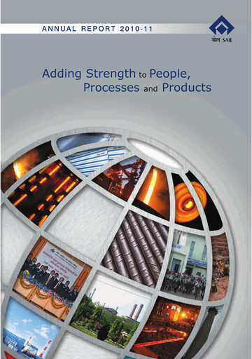 Thumbnail Steel Authority of India Annual Report 2010-2011