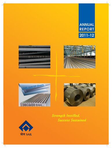 Thumbnail Steel Authority of India Annual Report 2011-2012