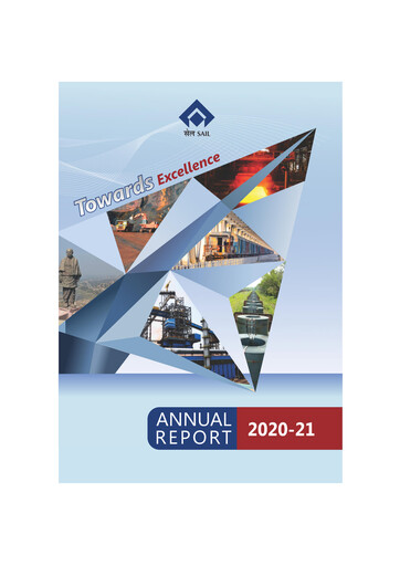 Thumbnail Steel Authority of India Annual Report 2020-2021