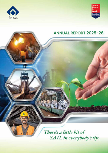 Thumbnail Steel Authority of India Annual Report 2025-2026