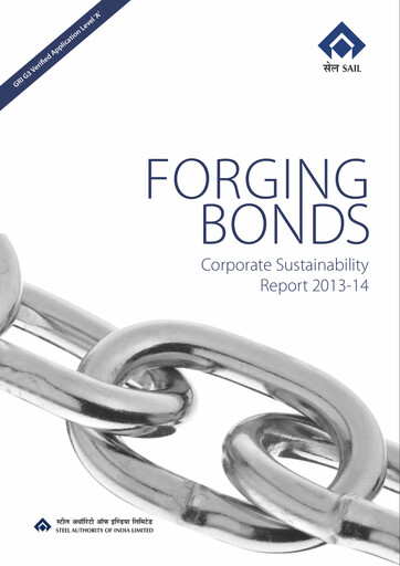 Thumbnail Steel Authority of India Sustainability Report 2013-2014