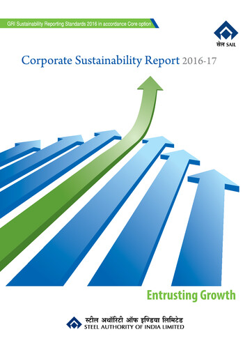 Thumbnail Steel Authority of India Sustainability Report 2016-2017
