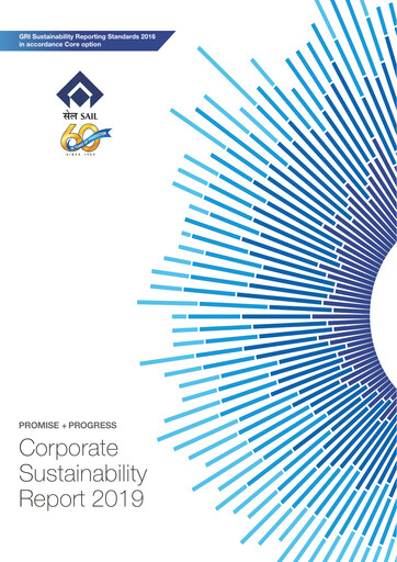 Thumbnail Steel Authority of India Sustainability Report 2019
