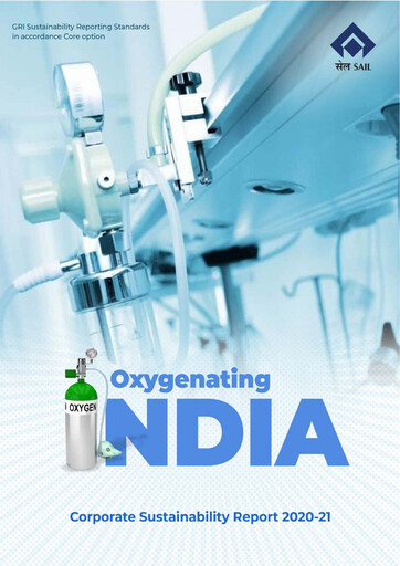 Thumbnail Steel Authority of India Sustainability Report 2020-2021