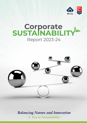 Thumbnail Steel Authority of India Sustainability Report 2023-2024
