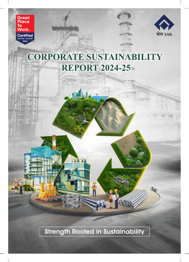 Thumbnail Steel Authority of India Sustainability Report 2024-2025