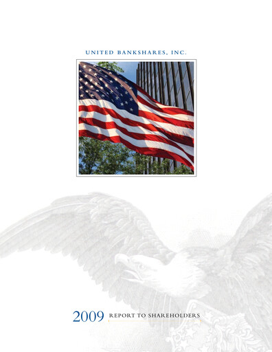 Miniature United Bankshares Rapport annuel 2009