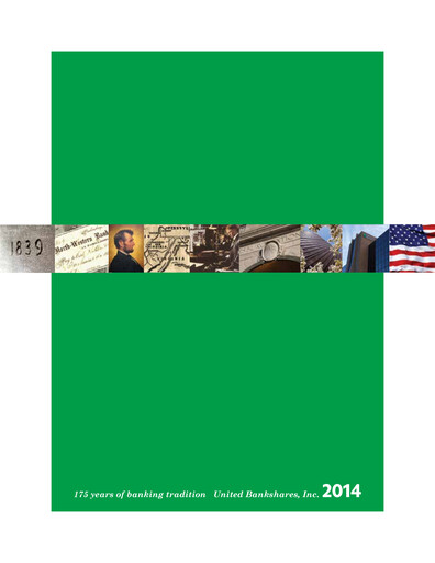 Miniature United Bankshares Rapport annuel 2014