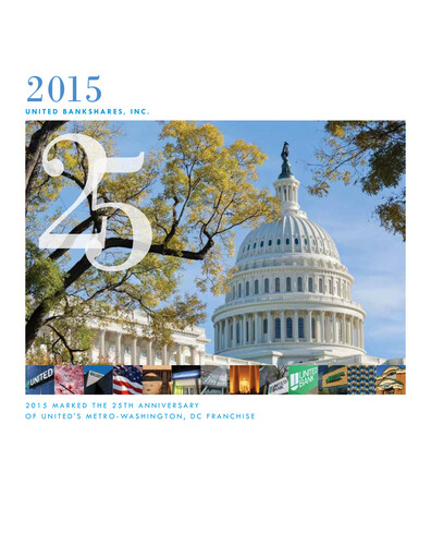 Miniature United Bankshares Rapport annuel 2015