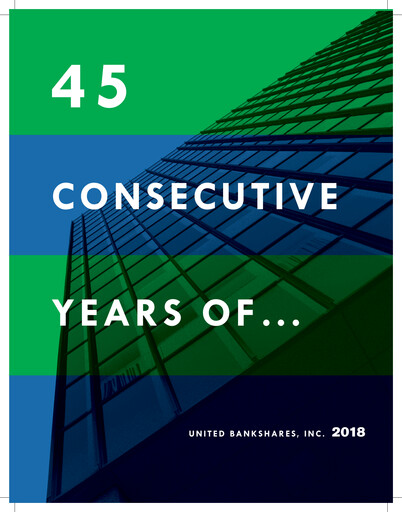 Miniature United Bankshares Rapport annuel 2018