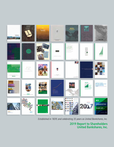 Miniature United Bankshares Rapport annuel 2019