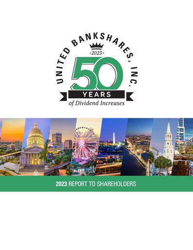 Miniature United Bankshares Rapport annuel 2023