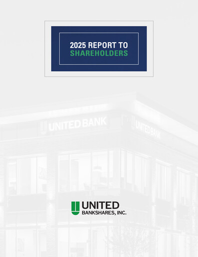 Miniature United Bankshares Rapport annuel 2025