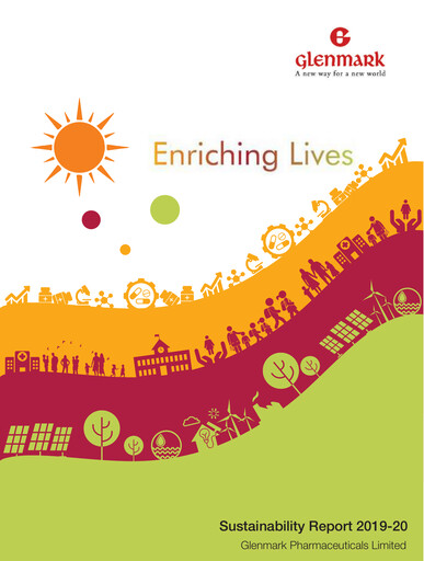 Vorschaubild Glenmark Pharmaceuticals
 Nachhaltigkeitsbericht 2019-2020