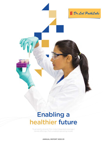 Miniature Dr Lal PathLabs
 Rapport annuel 2022-2023