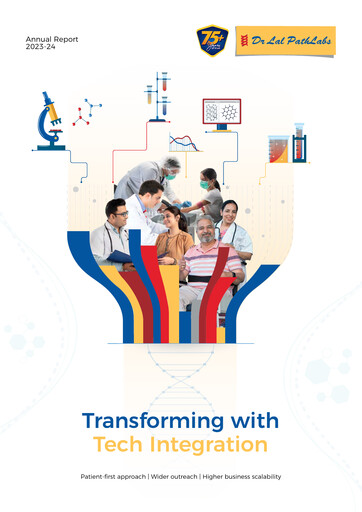 Miniature Dr Lal PathLabs
 Rapport annuel 2023-2024