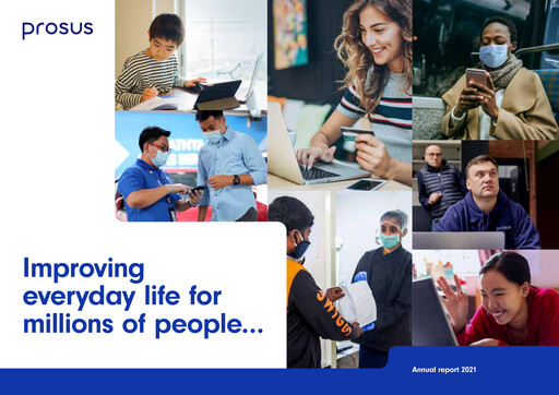 Miniature Prosus Rapport annuel 2021