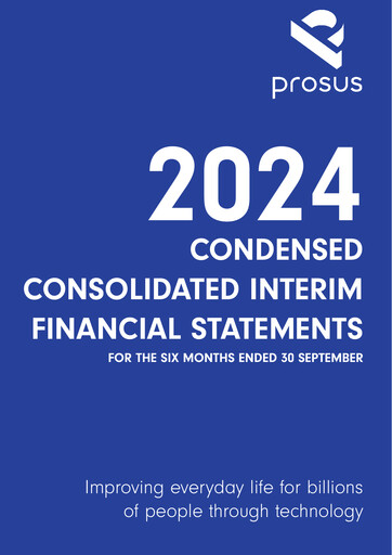 Miniature Prosus Bilan financier 2025-h1