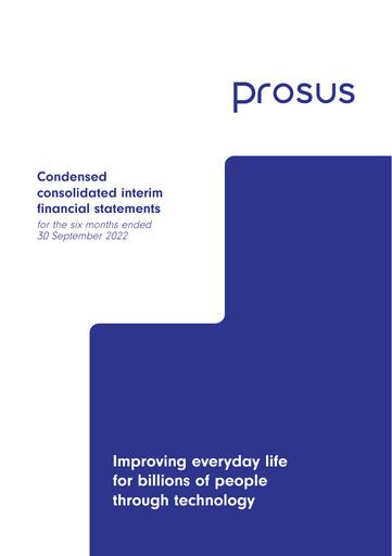 Thumbnail Prosus Half-year Report 2023-h1