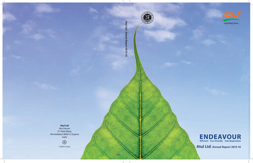 Miniature Atul Rapport annuel 2015-2016