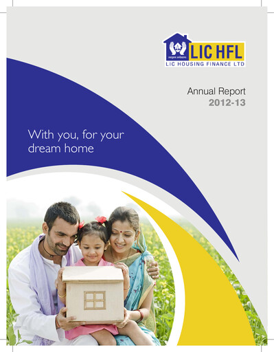 Miniature LIC Housing Finance
 Rapport annuel 2012-2013